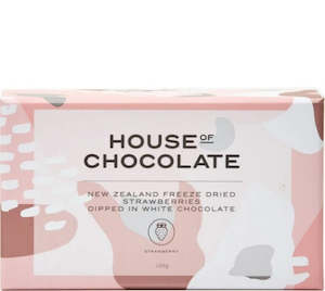 White Chocolate Freeze Dried Strawberries