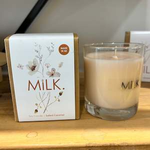 Pamper: Milk Candle - Salted Caramel