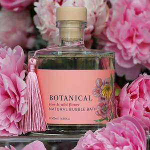 Rose + Wildflower Bubble Bath 500ml