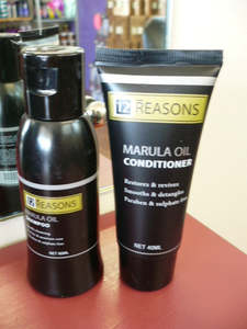 12Reasons MARULA Shampoo & Conditioner duo TRAVEL SIZE