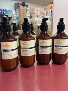 Vegan Organic Options: ANGEL EN PROVENCE GRAPEFRUIT FOR STRAIGHT CHEMICALLY DAMAGED HAIR 2x 250ml DUO - Best value purchase
