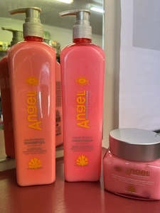 Vegan Organic Options: Dancoly Angel Professional Shampoo & conditioner TRIO SET - FOR Color Protect