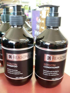 Vegan Organic Options: 12Reasons KERATIN Shampoo & Conditioner duo BIG 400ml each with pumps