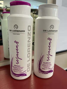 DeLorenzo Rejuven8 Shampoo & Conditioner 375ml Coloured Hair DUO