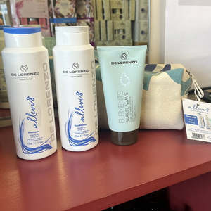 Black Friday Sale: DE LORENZO Allevi8 Shampoo Conditioner plus Barrel Wave Pack includes make up bag