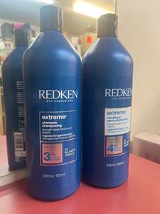 Redken Extreme Shampoo & Conditioner both 1x litre / 1000ml