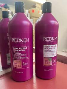 Litres: Redken Color Extend Magnetics Sulfate-Free Shampoo & Conditioner both 1x Litre / 1000ml