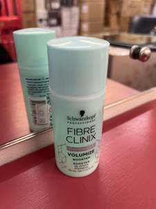 Hot New Schwarzkopf Clinix 10 Years R D 10 Patents 2 Phd Studies Repairs Inside The Hair Shaft Plus The 21 Lipid Of The Cuticle Never Has This Been Acheived Before: Schwarzkopf Professional Fibre Clinix VOLUMIZE FOR FINE + WEAK HAIR COLOR SAFE Mask Booster