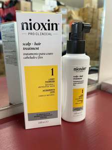 Nioxin System 1 Scalp + Hair Thickening Treatment For Natural Hair with Light Thinning 100ml
