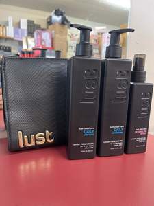 Lust Daily Shampoo Conditioner & Detangling Spray Trio Pack