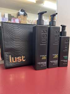 Lust Curl Trio Gift shampoo conditioner plus curling cream Pack