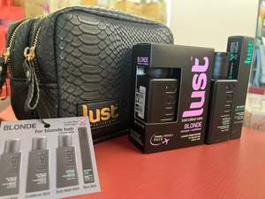 Lust: Lust Luxury Blonde Travel Set Gift PacK - With Bag