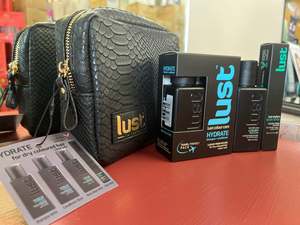 Lust Luxury Hydrate Travel Set Gift Pack - With Bag