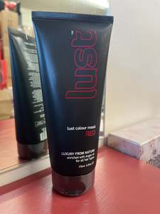 Lust: Lust colour mask Red 175ml