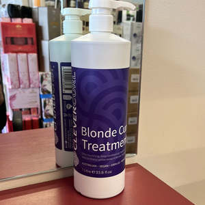 Clever Curl: Clever Curl Blonde Curl Treatment litre with a pump
