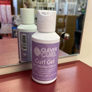Clever Curl: Clever Curl Dry Weather Gel 130ml Travel size