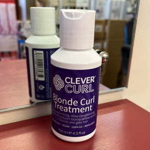 Clever Curl: Clever Curl Blonde Curl Treatment 130ml Travel size