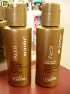 Treatments Strengthen: Joico K-Pak SHAMPOO & CONDITIONER 50ML EACH TRAVEL SIZE DUO