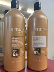 Redken All Soft Shampoo & Conditioner Duo both 1x Litre / 1000ml each