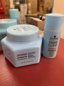 Schwarzkopf Professional Fibre Clinix HYDRATE DRY & BRITTLE HAIR + COLOUR SAFE M&hellip;