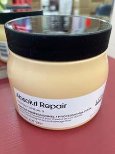 Treatments Strengthen: Loreal Professionnel Serie Expert Absolut Repair Hair Treatment Mask BIG 500ml