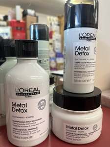 Treatments Strengthen: Loreal Professional Metal Detox Trio
