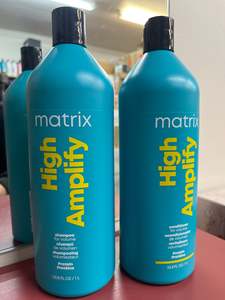 Litres: Matrix High Amplify 1 Litre Shampoo & Conditioner 1 litre duo pack
