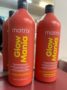 Litres: Matrix Glow Mania Shampoo & Conditioner 1 litre Duo Pack
