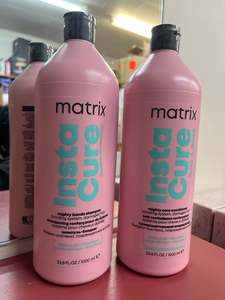 Litres: Matrix Total Results Instacure Anti-Breakage Shampoo & Conditioner 1 Litre (1000mL) Duo