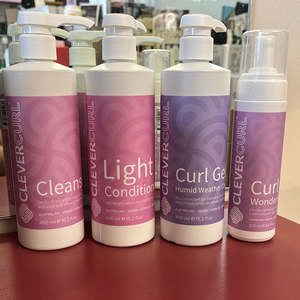 Clever Curl: Clever Curl Light Combo with Humid Weather Gel & Wonderfoam - Combo #2 Bundle deal