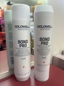 Treatments Bond Building Repair: Goldwell Dualsenses 300ml Bond Pro Fortifying SHAMPOO & CONDITIONER DUO