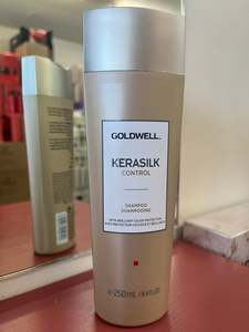 Nanoplasty: Goldwell Kerasilk Control + Shampoo 250ml for keratin straightening or nanoplasty