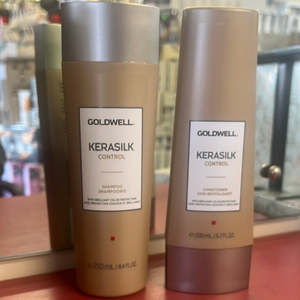 Goldwell Kerasilk Control + Shampoo & Conditioner Duo set … for keratin straig&hellip;