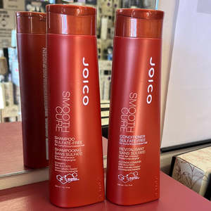 JOICO SMOOTH CURE Shampoo & Conditioner 300ML DUO for keratin straightening or nanoplasty