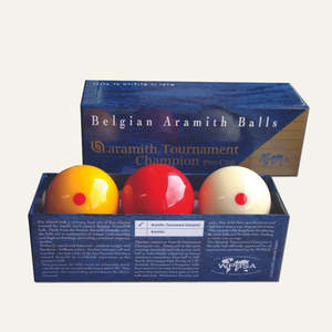 Ball Sets: Tournament Champion Pro Cup Billiard Ball Set - Red Spot