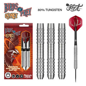 Shot Birds of Prey Osprey Steel Tip Dart Set