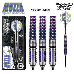 Dart Sets: Shot Pro Series Ryan Murray-Steel Tip Dart Set
