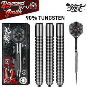 Dart Sets: Shot Pro Series Raymond Smith Steel Tip Dart Set