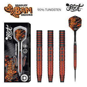 Shot Pro Series Bradley Brooks steel tip dart set