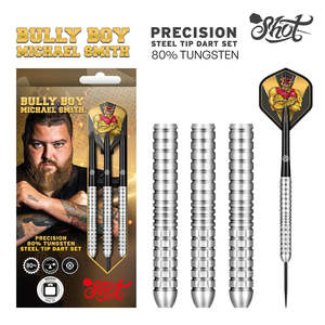 Bully Boy Michael Smith Precision steel tip dart set