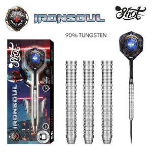 Dart Sets: Shot Future Knights Ironsoul Steel Tip Dart set