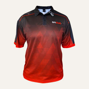 Mens Hoodies: On Cue Polygon 8Ball Polo Shirt