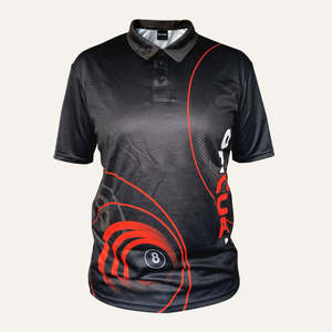 Mens Hoodies: On Cue 8Ball Evolution Polo Shirt