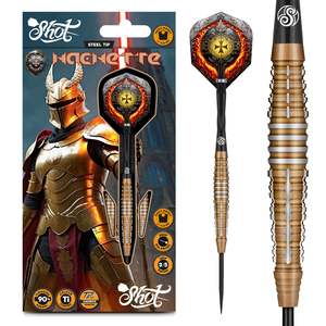 Shot Future Knights Hachette Steel Tip Dart set