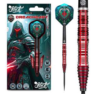 Dart Sets: Shot Future Knights Dreadheart Steel Tip Dart set