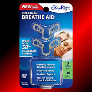 Nasal Dilator: Nasal Dilator | Deviated Septum - SleepRight Intra-Nasal Breathe Aid