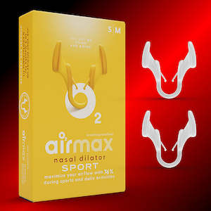 Deviated Septum: Nasal Dilator | Airmax® Sport Insert TRIAL PACK ( 2 Sizes)