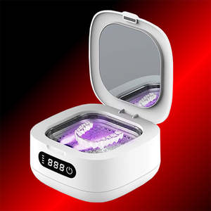 Bruxism: Snorblok SonicPro Ultrasonic UV Mouthguard Steriliser | Denture Cleaner