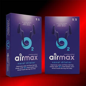 Deviated Septum: Nasal Dilator | Airmax® Nasal Dilator Breathing Device - 4 Pack Small