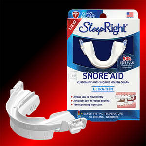 SleepRight Snore Aid – Adjustable Anti-Snore Mouthpiece